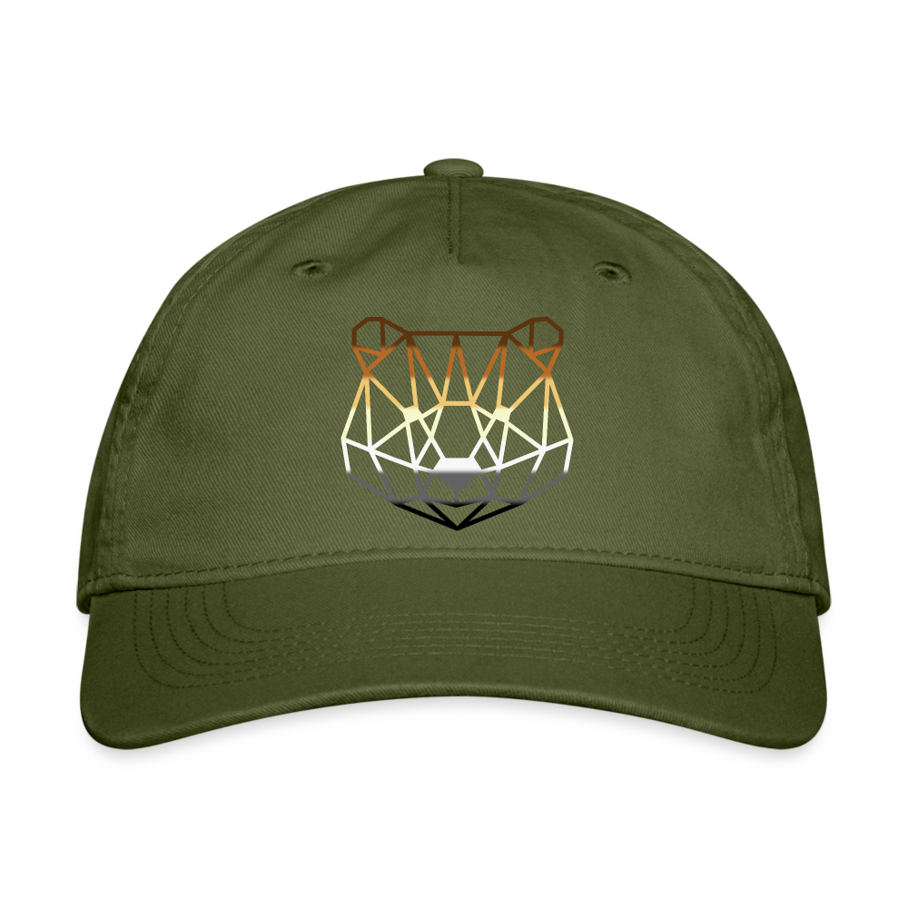 Gay Bear Geometric Art Baseball Cap olive green Gay gay-bear-geometric-art-baseball-cap-olive-green