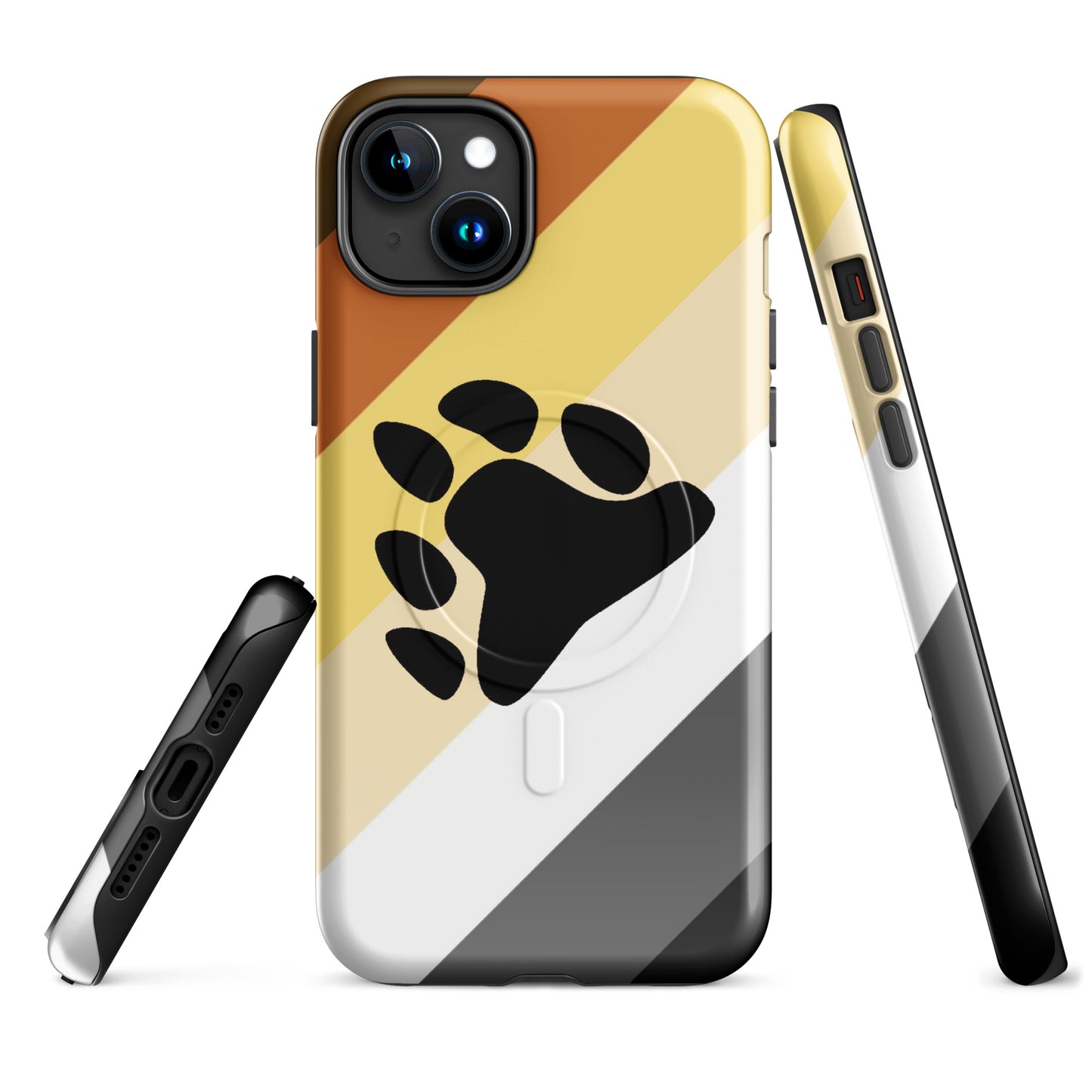 Gay Bear Pride MagSafe® Tough Phone Case for Apple iPhone® Gay Bear Pride MagSafe® Tough Phone Case for Apple iPhone®