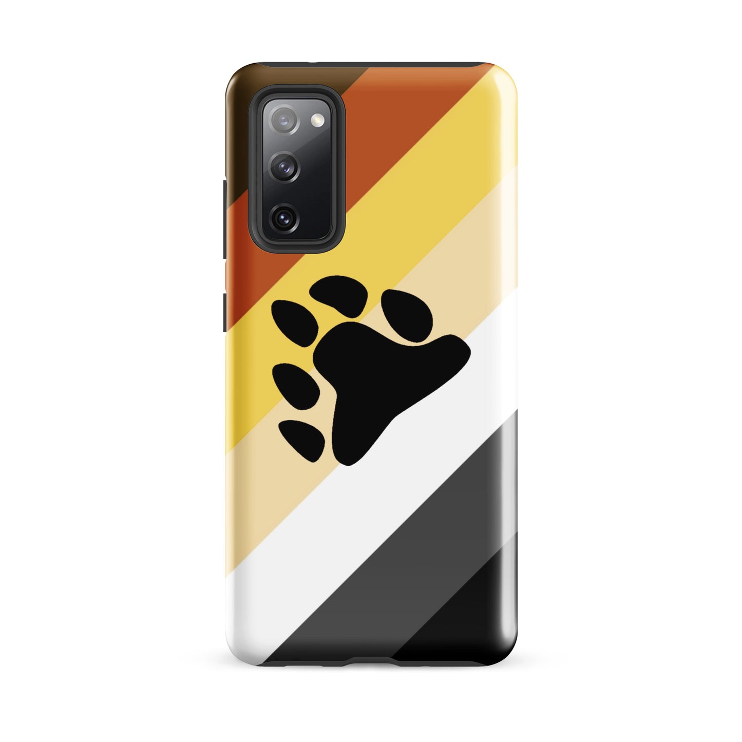 Gay Bear Pride Tough Cell Phone Case for Samsung Galaxy Samsung Galaxy S20 FE Gay gay-bear-pride-tough-cell-phone-case-for-samsung-galaxy-s20-fe-front
