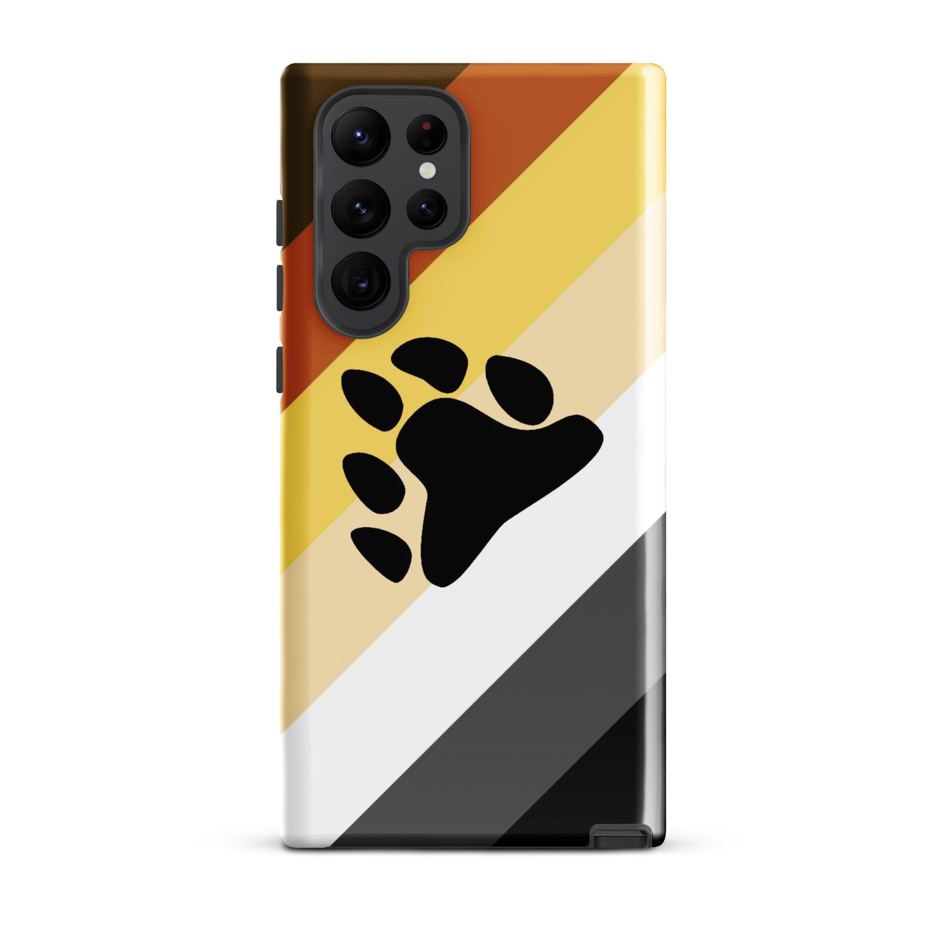 Gay Bear Pride Tough Cell Phone Case for Samsung Galaxy Samsung Galaxy S22 Ultra Gay gay-bear-pride-tough-cell-phone-case-for-samsung-galaxy-s22-ultra-front