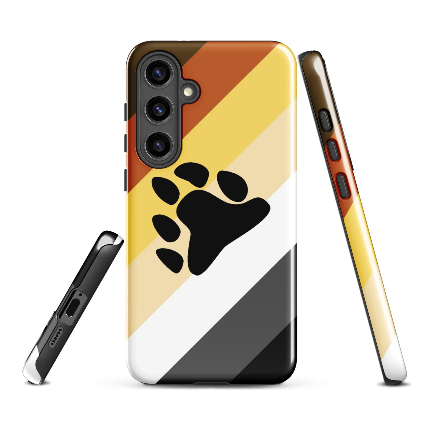 Gay Bear Pride Tough Cell Phone Case for Samsung Galaxy Samsung Galaxy S24 Plus Gay gay-bear-pride-tough-cell-phone-case-for-samsung-galaxy-s24-plus-front