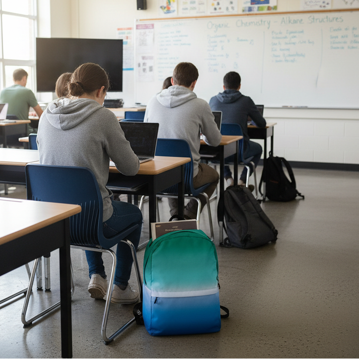 Gay Mens MLM Pride Backpack - Ombre gay-mens-mlm-Pride-Backpack-Ombre-front