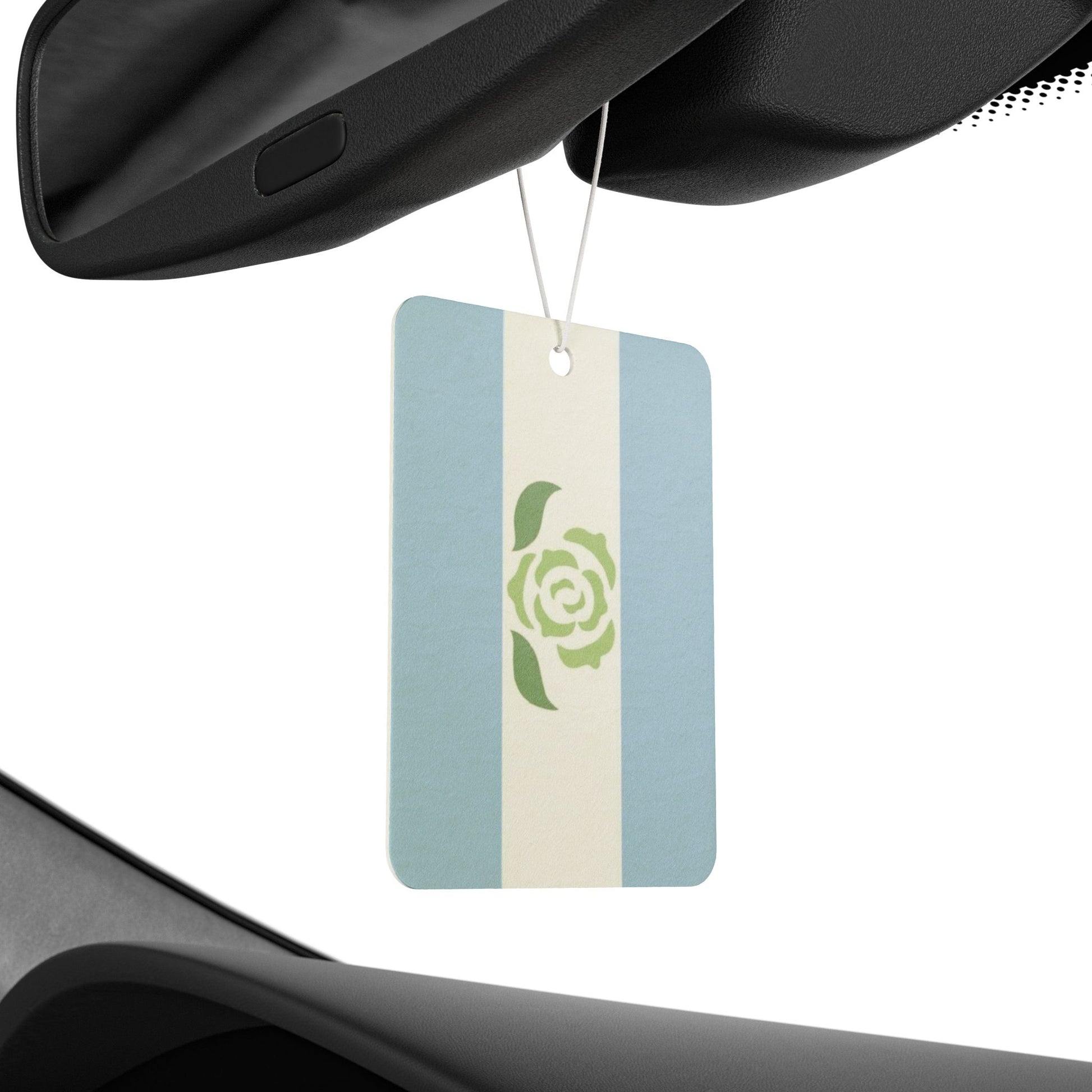 Gay MLM Achillean Pride Flag Car Air Freshener gay-mlm-achillean-pride-flag-car-air-freshener-rearview-mirror