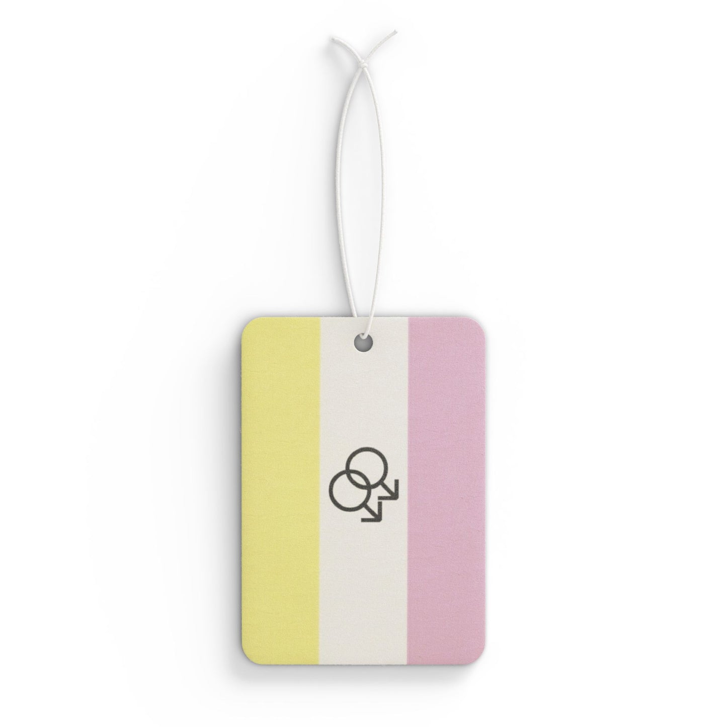 Gay MLM "Twink/Twunk" Pride Flag Car Air Freshener Gay gay-mlm-twink-twunk-pride-flag-car-air-freshener-front