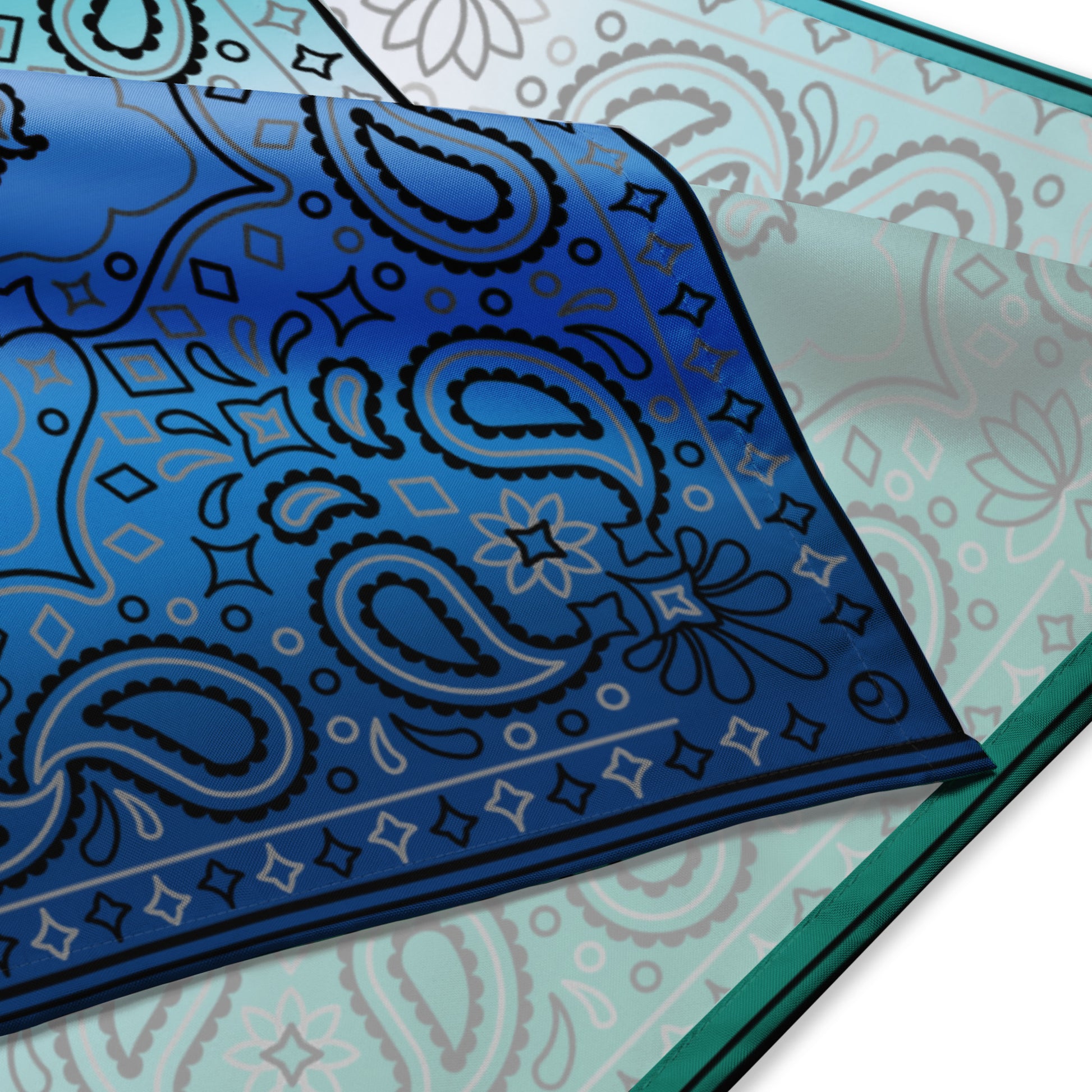 Gay MLM Vincian Pride Paisley Bandana Hanky Code gay-mlm-vincian-pride-bandana-detail