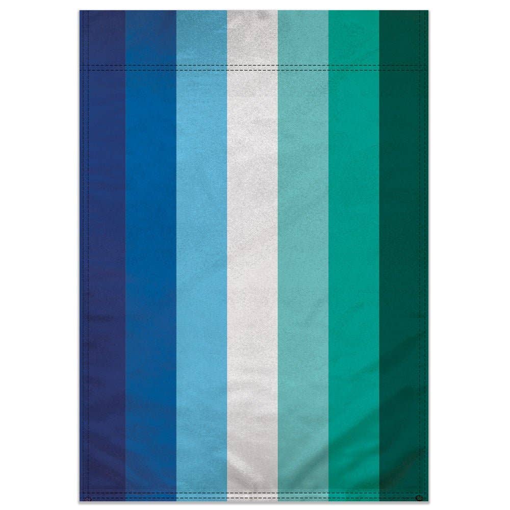 Gay MLM Vincian Pride Garden Flag 12x18in Gay Flag Only gay-mlm-vincian-pride-garden-flag-12x18in-front Garden Flag