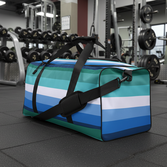 Gay MLM Vincian Pride Weekender Flag Duffel Bag gay-mlm-vincian-pride-weekender-flag-duffel-bag-left-front