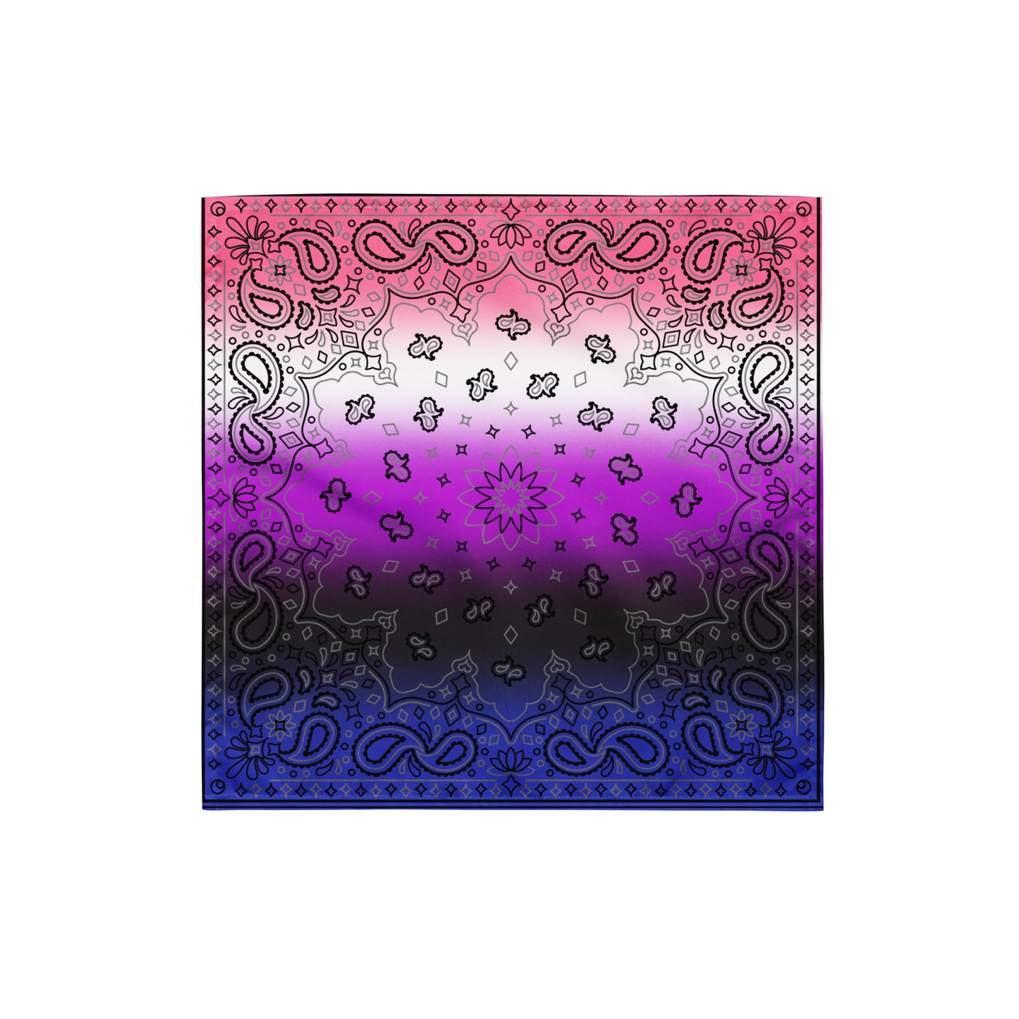 Genderfluid Pride Paisley Bandana Hanky Code S Genderfluid genderfluid-pride-bandana-small