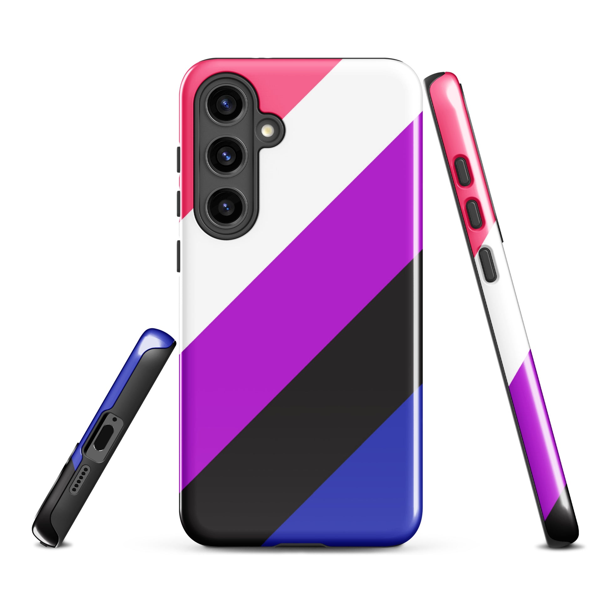 Genderfluid Pride Tough Cell Phone Case for Samsung Galaxy Samsung Galaxy S24 Plus Genderfluid genderfluid-pride-tough-cell-phone-case-for-samsung-galaxy-s24-plus-front