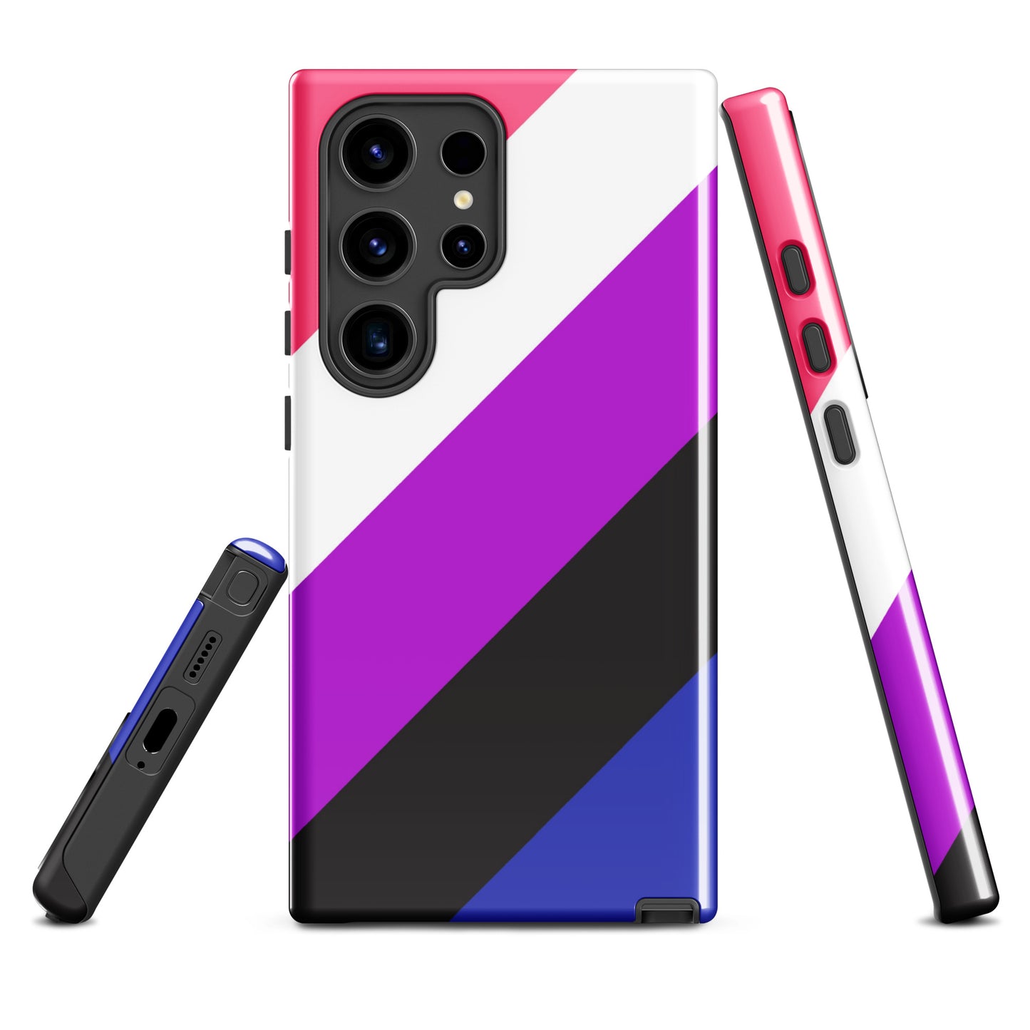 Genderfluid Pride Tough Cell Phone Case for Samsung Galaxy Samsung Galaxy S24 Ultra Genderfluid genderfluid-pride-tough-cell-phone-case-for-samsung-galaxy-s24-ultra-front