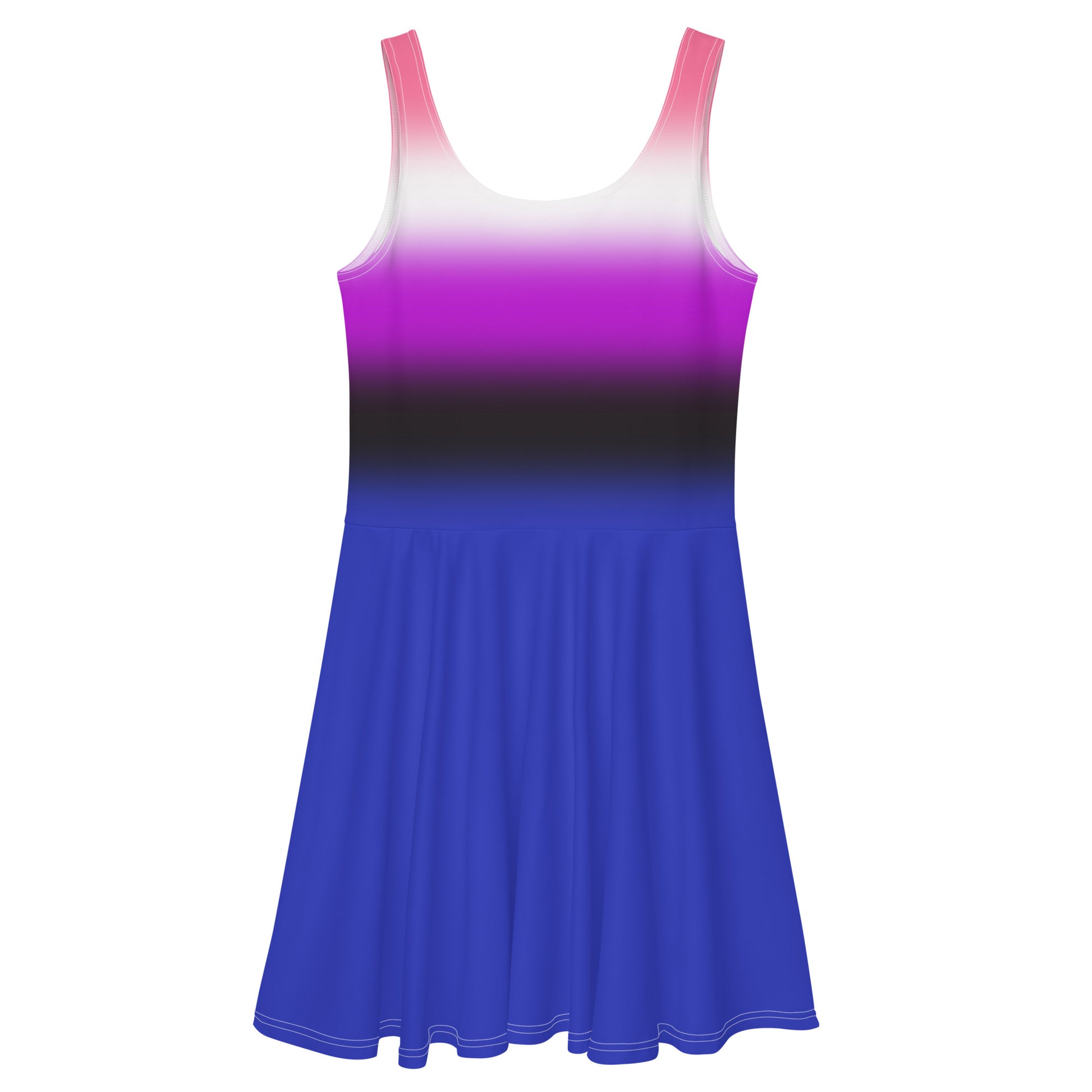Genderfluid Skater Dress genderfluid-skater-dress-back