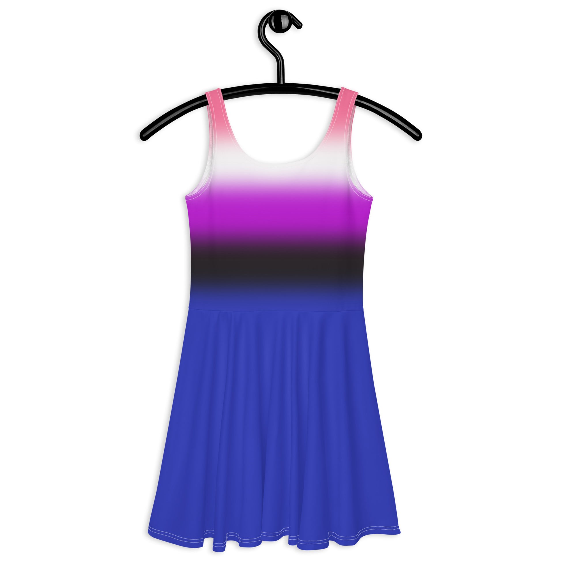 Genderfluid Skater Dress genderfluid-skater-dress-on-hanger