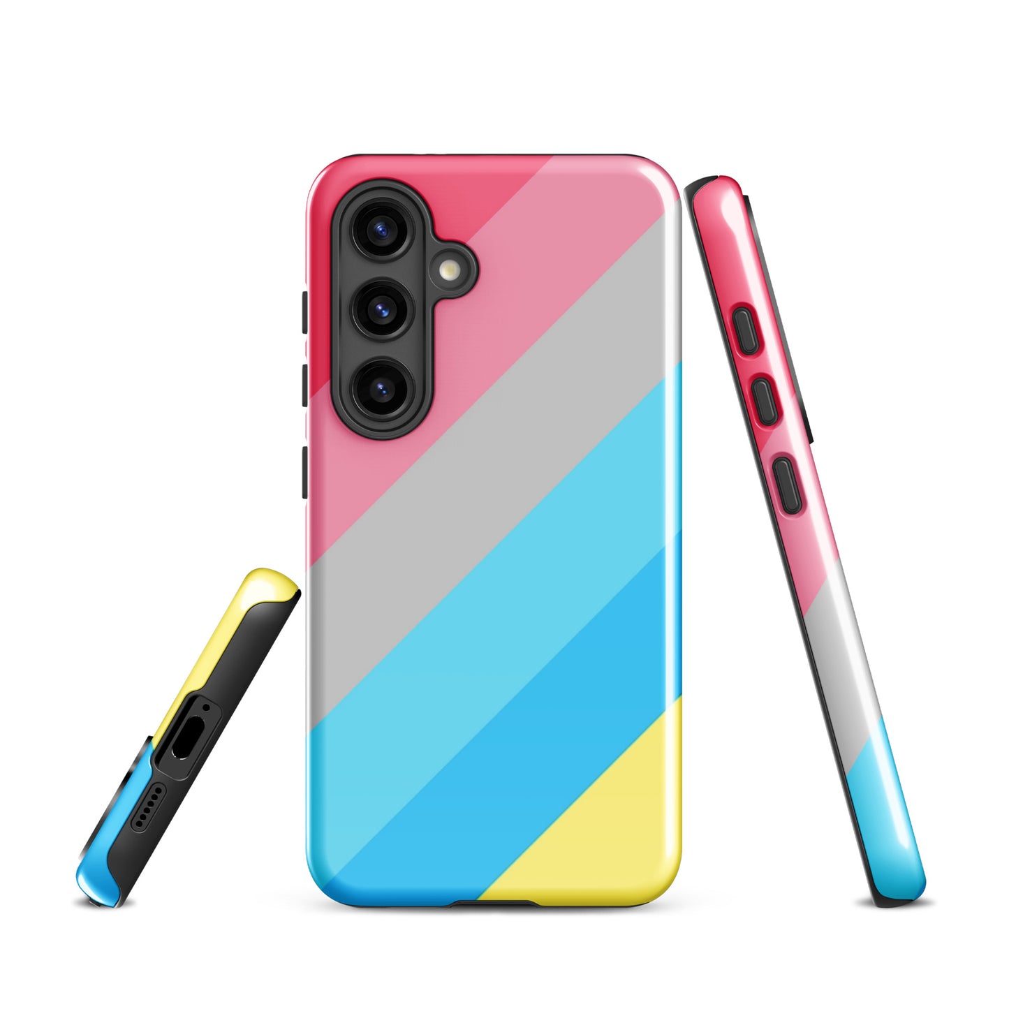 Genderflux Pride Tough Cell Phone Case for Samsung Galaxy Samsung Galaxy S24 Genderflux genderflux-pride-tough-cell-phone-case-for-samsung-galaxy-s24-front