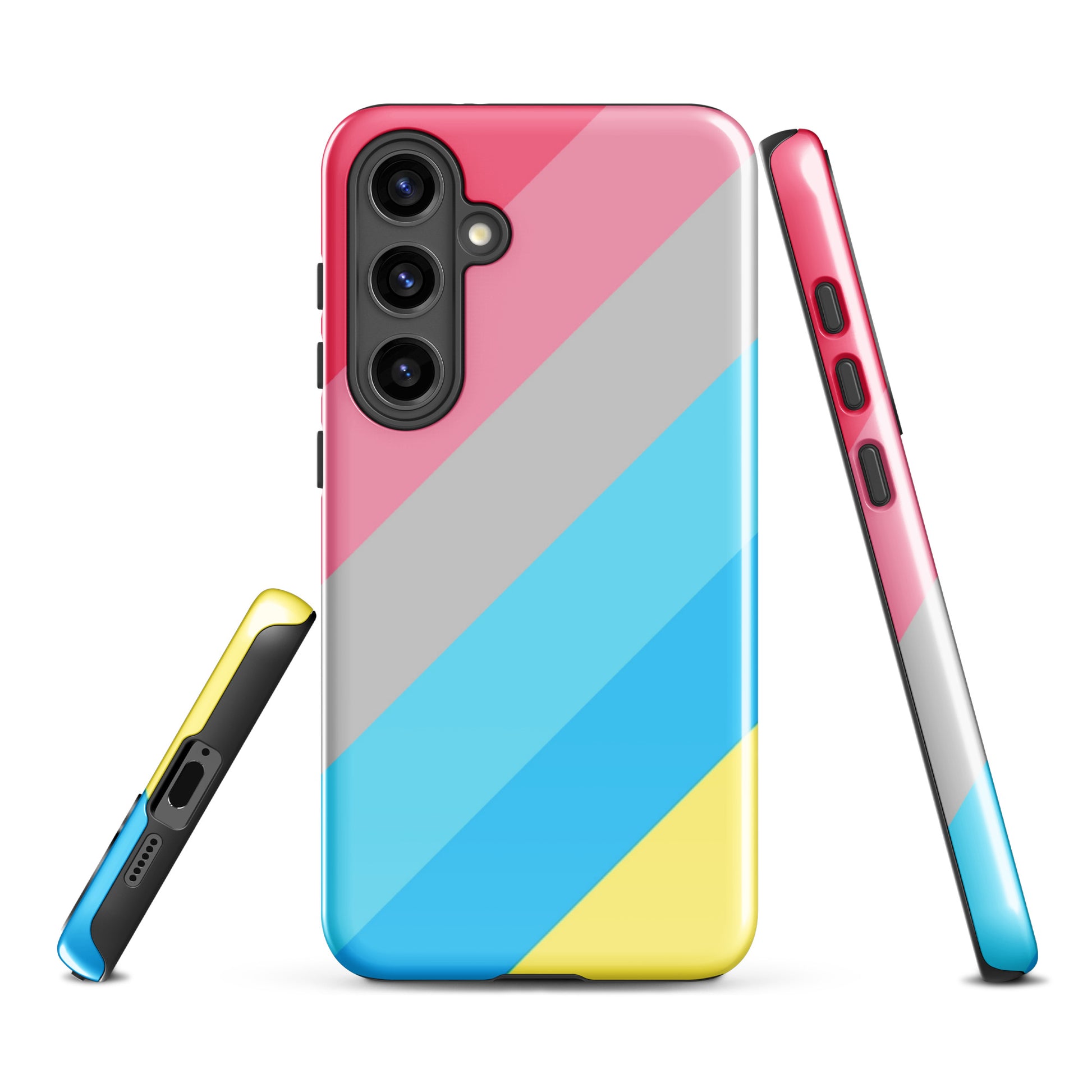 Genderflux Pride Tough Cell Phone Case for Samsung Galaxy Samsung Galaxy S24 Plus Genderflux genderflux-pride-tough-cell-phone-case-for-samsung-galaxy-s24-plus-front