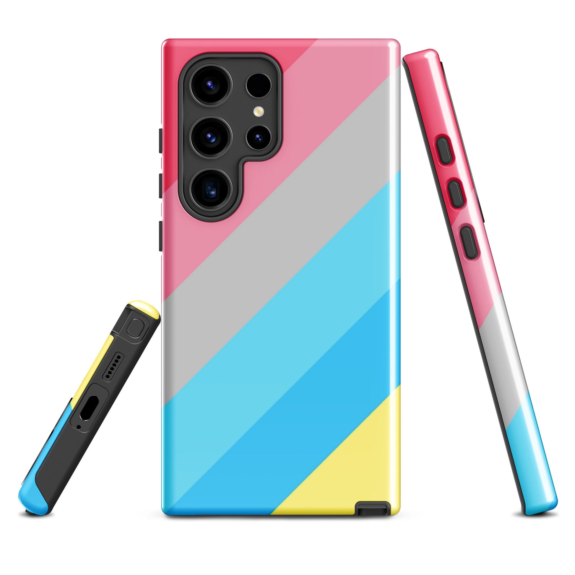 Genderflux Pride Tough Cell Phone Case for Samsung Galaxy Samsung Galaxy S24 Ultra Genderflux genderflux-pride-tough-cell-phone-case-for-samsung-galaxy-s24-ultra-front