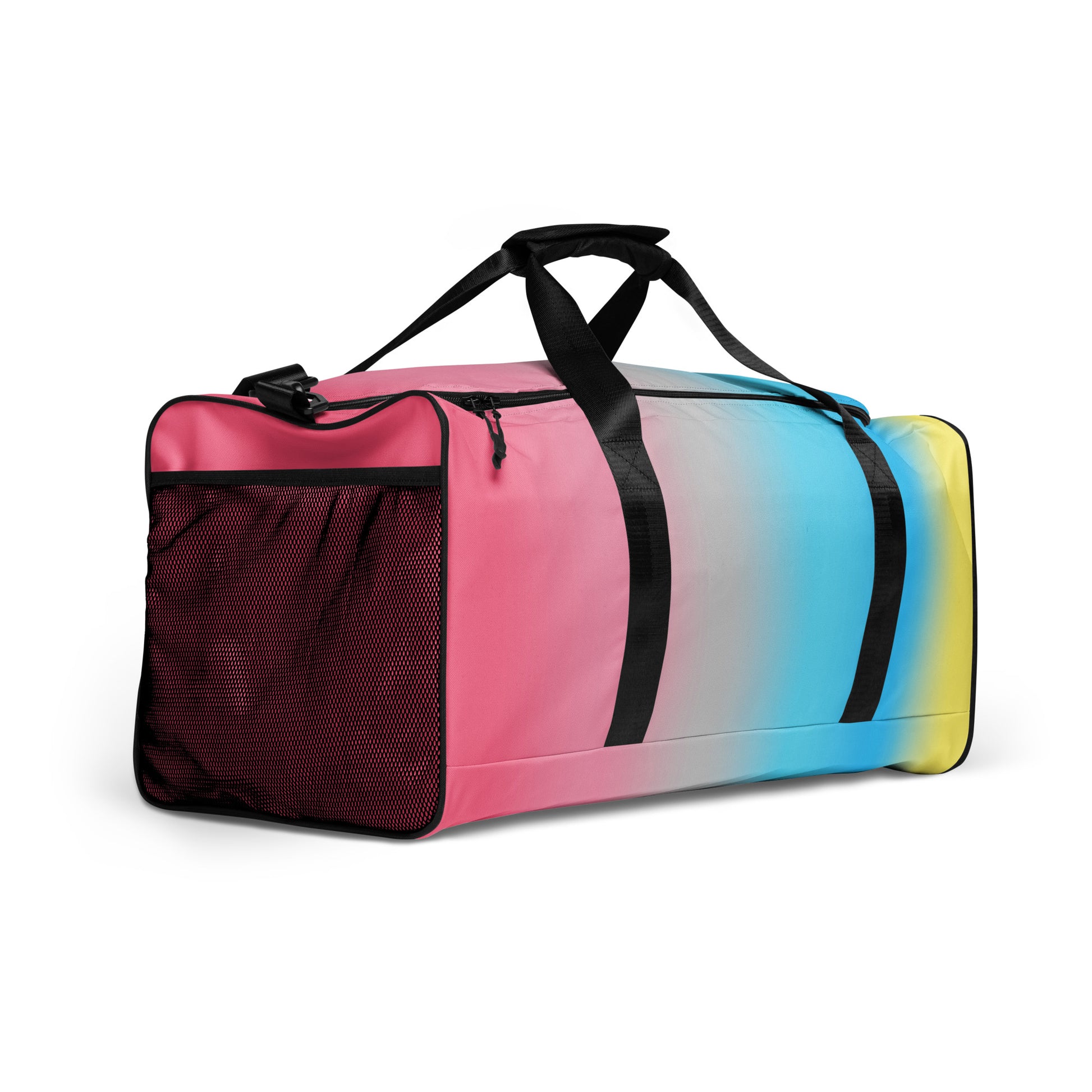Genderflux Pride Weekender Duffel Bag in Ombre genderflux-pride-weekender-duffel-bag-in-ombre-right-front