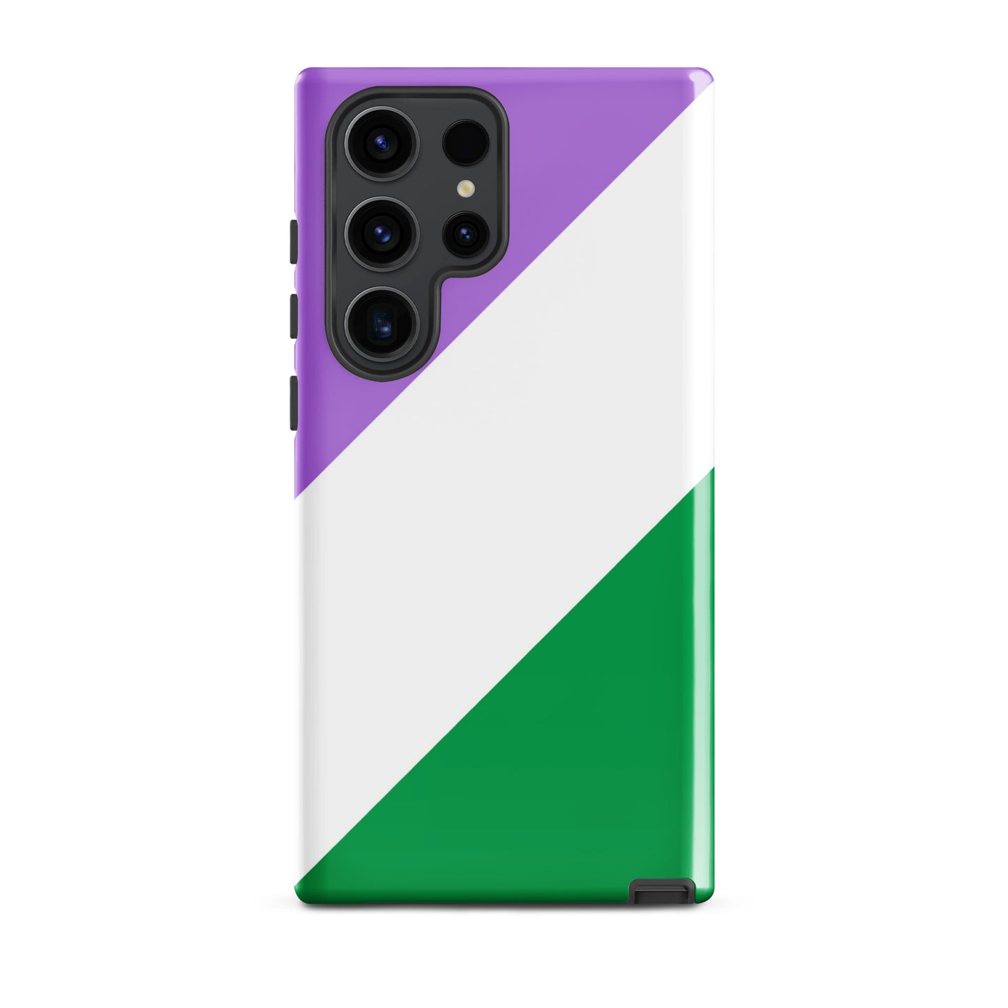 Genderqueer Pride Tough Cell Phone Case for Samsung Galaxy Samsung Galaxy S23 Ultra Genderqueer genderqueer-pride-tough-cell-phone-case-for-samsung-galaxy-s23-ultra-front