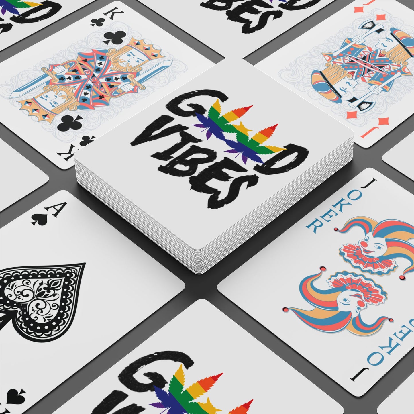 Good Vibes Poker Playing Cards good-vibes-poker-playing-cards-game-night