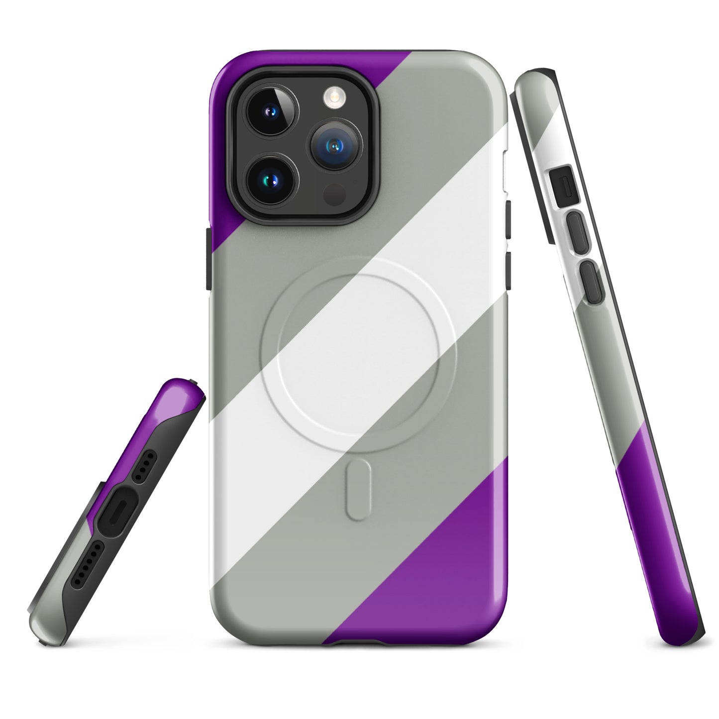 Greysexual Pride MagSafe® Tough Phone Case for Apple iPhone® iPhone 14 Pro Max Greysexual greysexual-pride-magsafe-tough-phone-case-for-apple-iphone-14-pro-max-front
