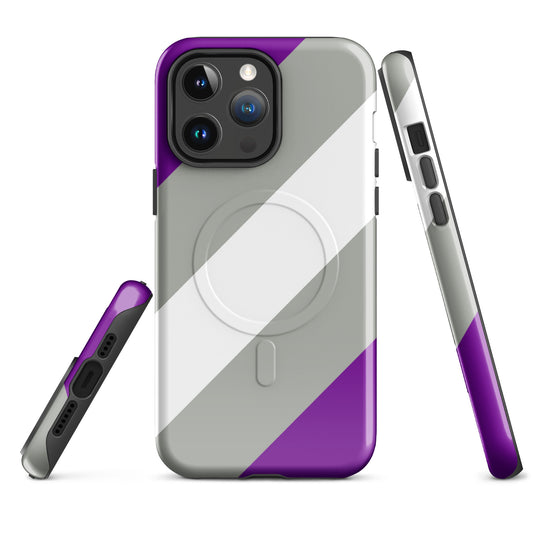 Greysexual Pride MagSafe® Tough Phone Case for Apple iPhone® iPhone 14 Pro Max Greysexual greysexual-pride-magsafe-tough-phone-case-for-apple-iphone-14-pro-max-front