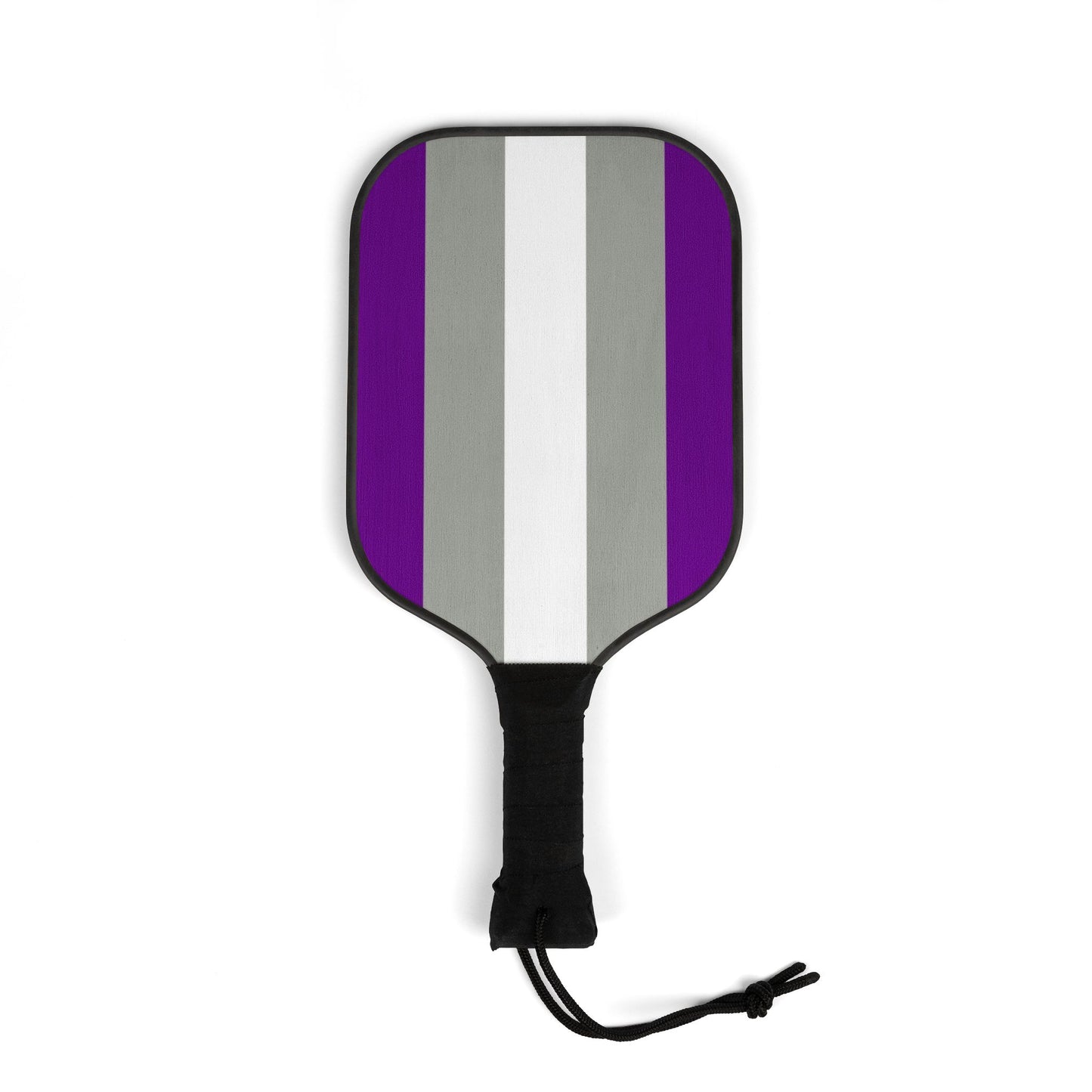 Greysexual Pride Pickleball Paddle Set with Balls greysexual-pride-pickleball-paddle-set-with-balls-single-paddle