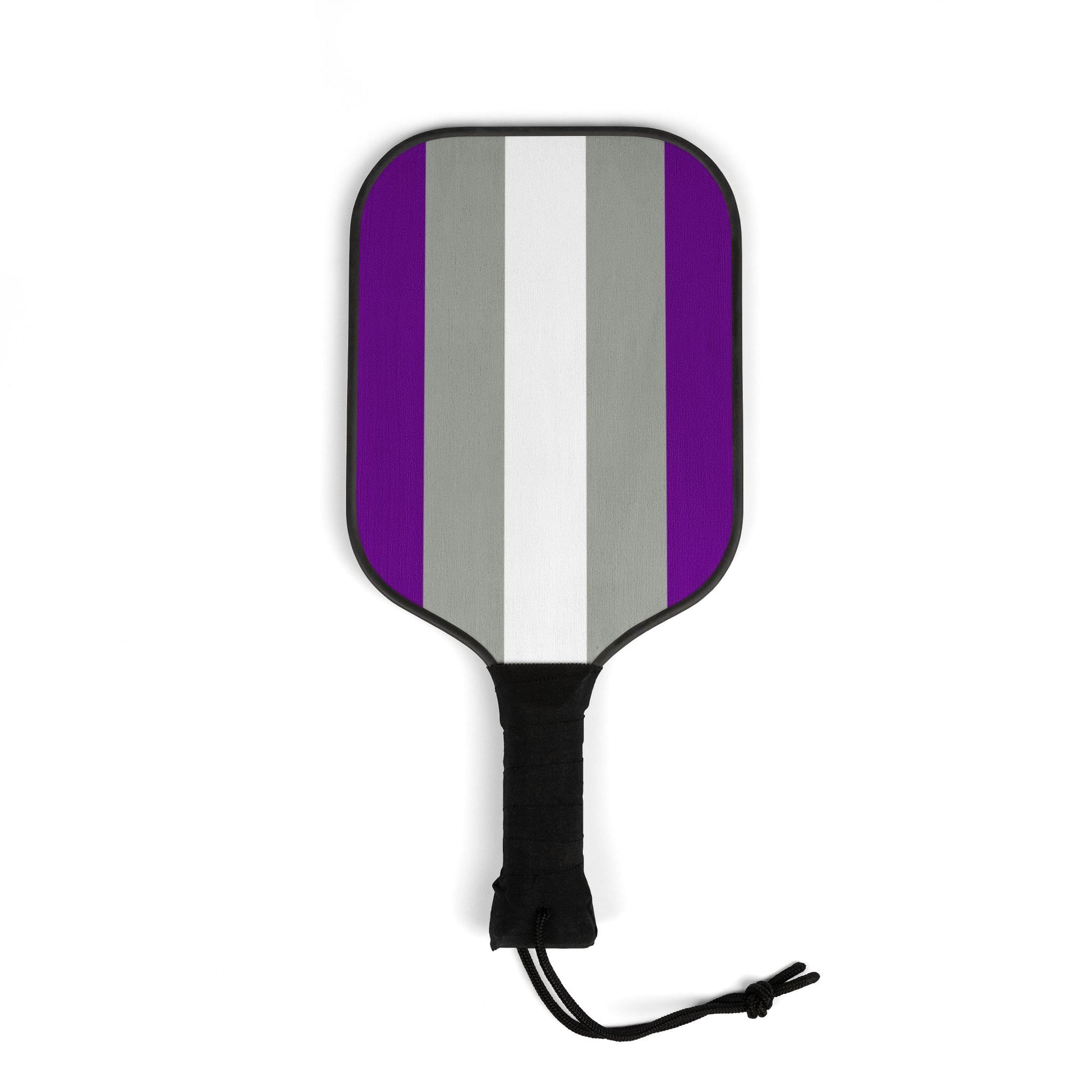 Greysexual Pride Pickleball Paddle Set with Balls greysexual-pride-pickleball-paddle-set-with-balls-single-paddle