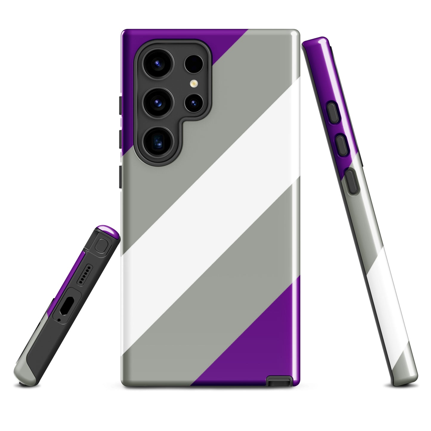 Greysexual Pride Tough Cell Phone Case for Samsung Galaxy Samsung Galaxy S24 Ultra Greysexual greysexual-pride-tough-cell-phone-case-for-samsung-galaxy-s24-ultra-front