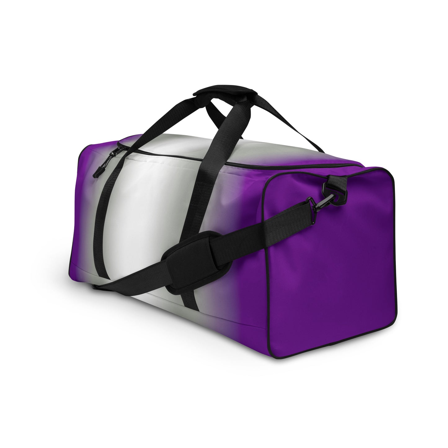 Greysexual Pride Weekender Duffel Bag in Ombre greysexual-pride-weekender-duffel-bag-in-ombre-left-front