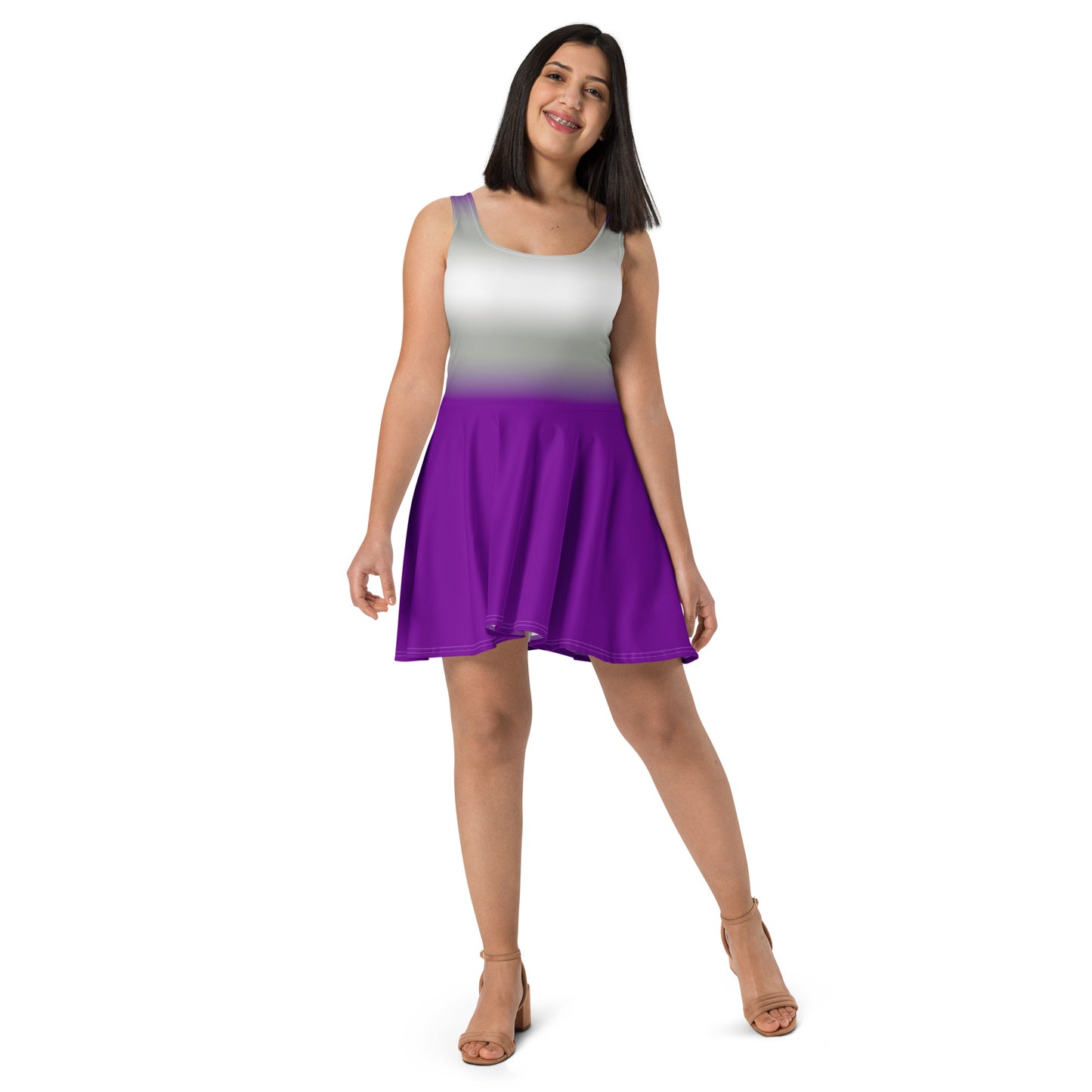 Greysexual Skater Dress greysexual-skater-dress-front-lifestyle