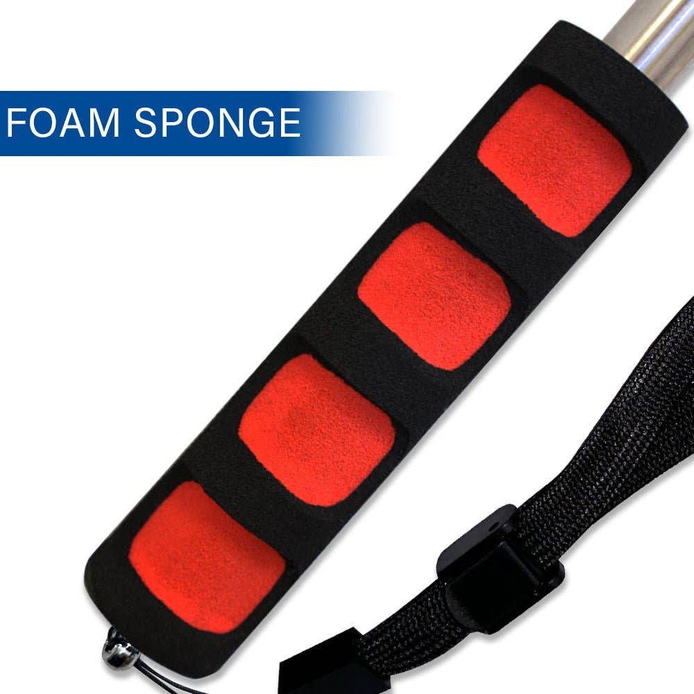 Hand-Held Collapsible Flag Pole for Marching and Parades - 5ft hand-held-collapsible-flag-pole-for-marching-and-parades-5ft-handle-details