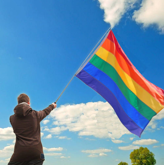 Hand-Held Collapsible Flag Pole for Marching and Parades - 5ft hand-held-collapsible-flag-pole-for-marching-and-parades-5ft-lifestyle