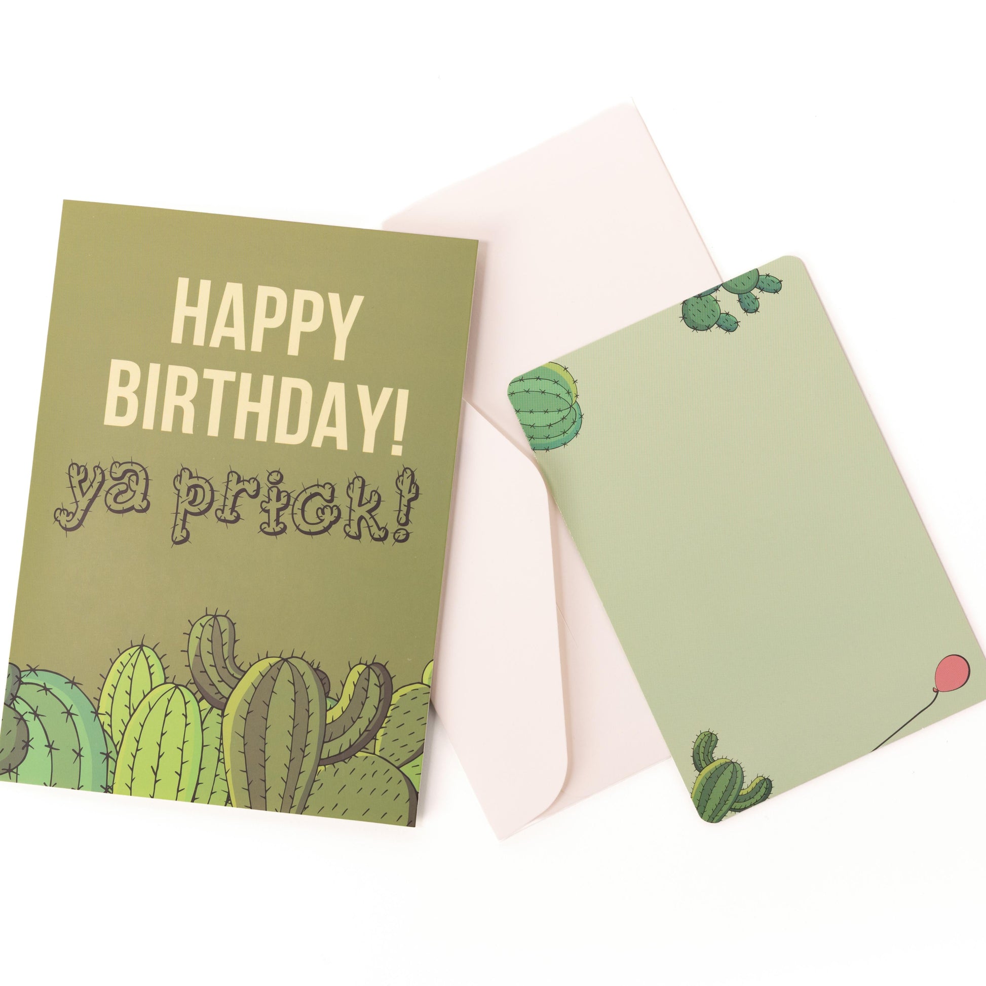Happy Birthday, Prick - Pop Up Card happy-birthday-prick-pop-up-card-3d-printed-envelope