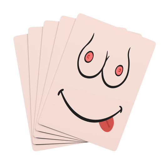 Happy Tits Poker Playing Cards happy-tits-poker-playing-cards-front
