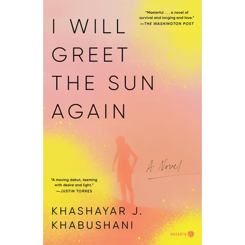 Book cover of 'I Will Greet the Sun Again' with a silhouette and gradient background.