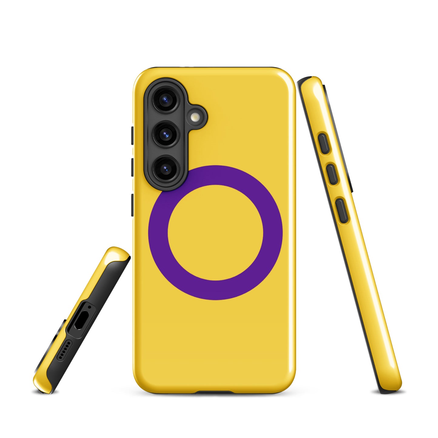 Intersex Pride Flag Tough Cell Phone Case for Samsung Galaxy Samsung Galaxy S24 Intersex intersex-pride-flag-tough-cell-phone-case-for-samsung-galaxy-s24-front