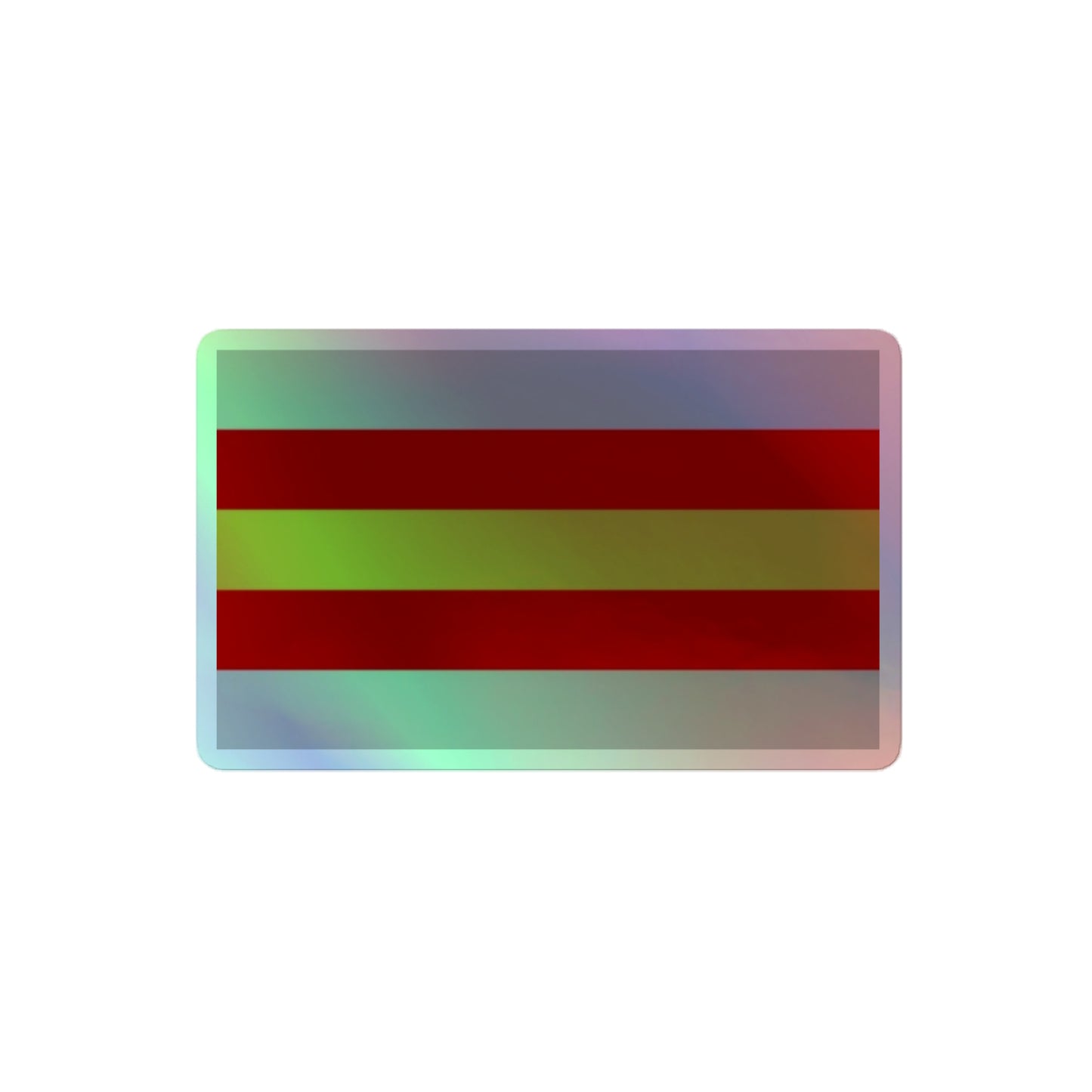 Proculsexual Pride Flag Holographic Sticker 4″ Proculsexual kiss-cut-holographic-stickers-grey-4x4-front-64a36c98b8cd5