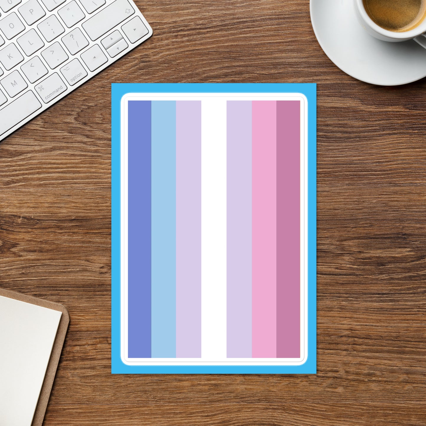 Bigender Pride Flag Large Sheet Sticker kiss-cut-sticker-sheet-white-front-655cb9f5253f4