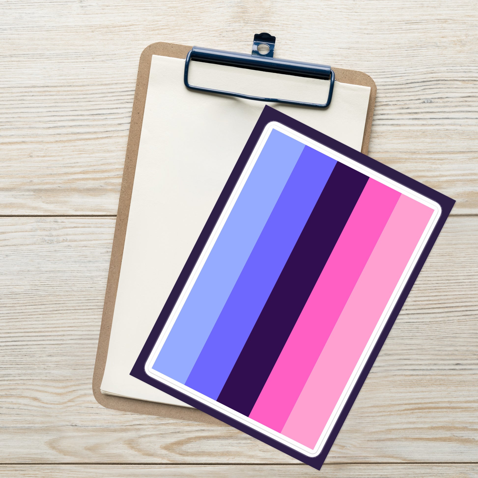 Omnisexual Pride Flag Large Sheet Sticker kiss-cut-sticker-sheet-white-front-655cbc1f12601