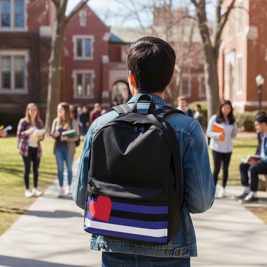 Leather Pride Flag Backpack leather-Pride-Backpack-front
