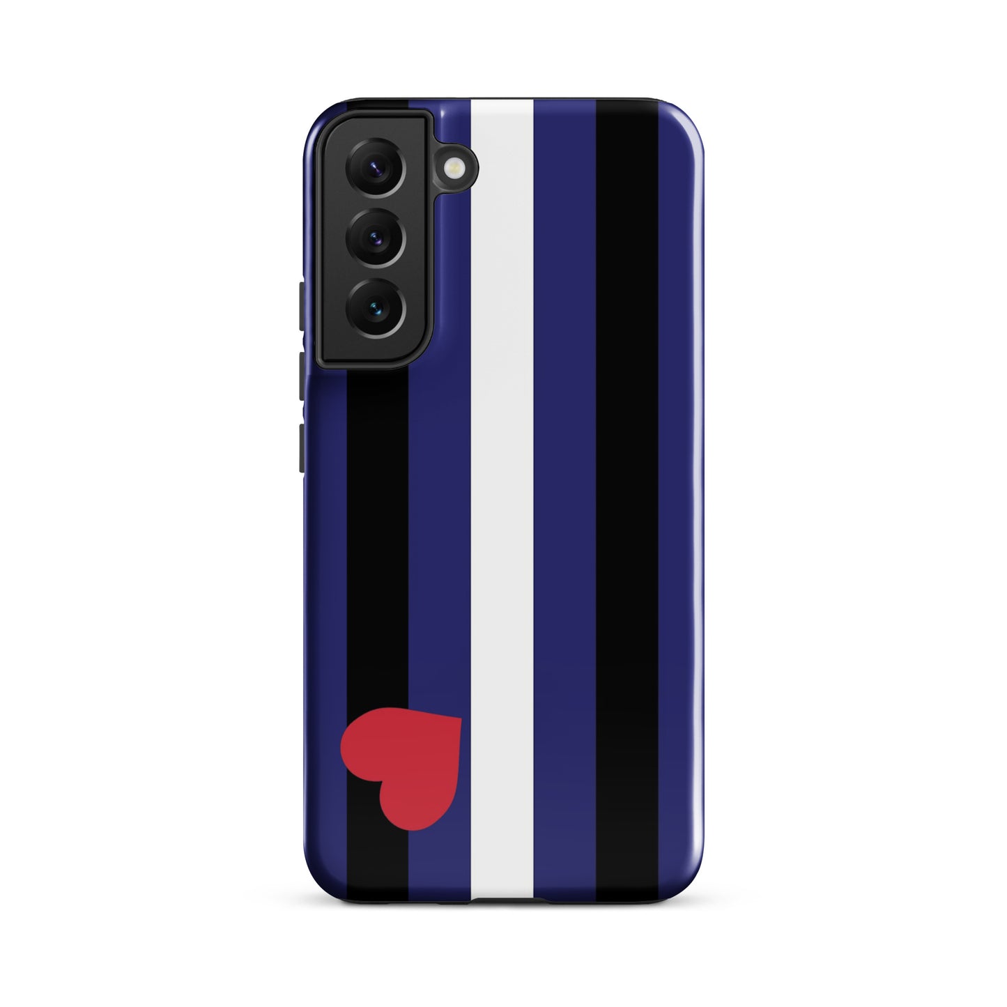 Leather Pride Flag Tough Cell Phone Case for Samsung Galaxy Samsung Galaxy S22 Plus leather-pride-flag-tough-cell-phone-case-for-samsung-galaxy-s22-plus-front