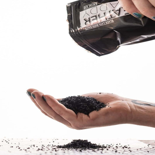 Black Lava Bath Salts - LeatherDaddy™ leatherdaddy-skin-co-bath-body-black-lava-bath-salts-leatherdaddy-skin-co-black-lava-bath-salts