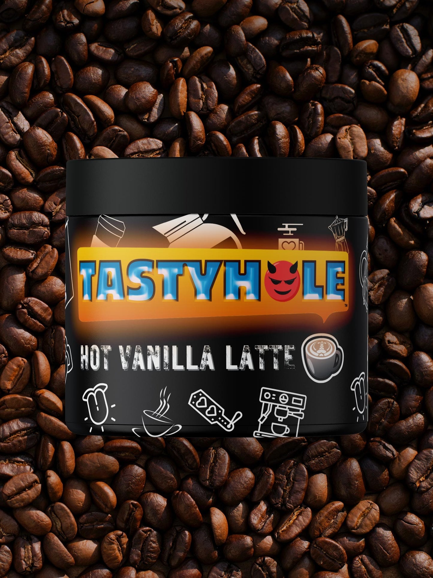 TastyHole Body Scrub - Hot Vanilla Latte leatherdaddy-skin-co-body-scrub-hot-vanilla-latte-tastyhole-body-scrub-tastyhole-flavored-body-scrubs-hot-vanilla-latte-sq6412538-749350681797-33877961113782