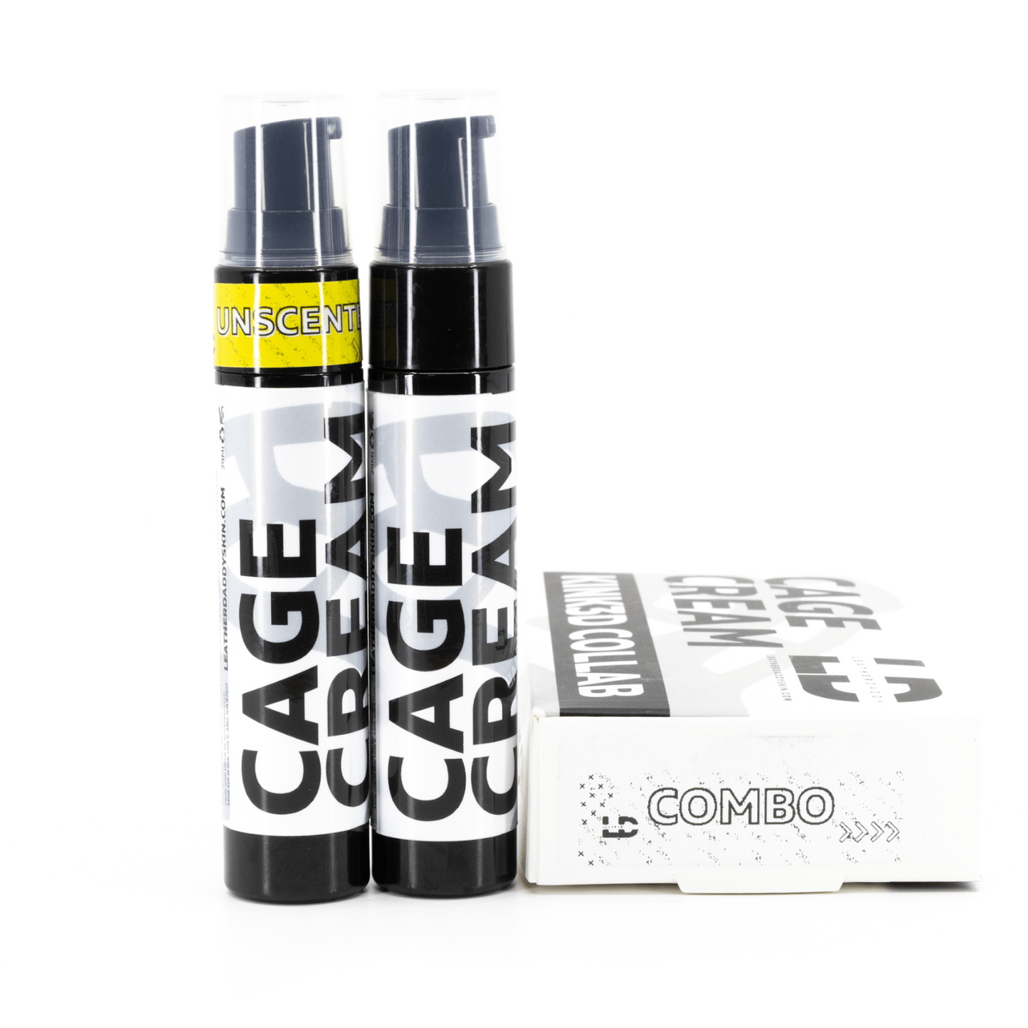 LeatherDaddy Cage Cream - A KINK3D Collab 2-Pack COMBO leatherdaddy-skin-co-lotion-moisturizer-2-pack-combo-leatherdaddy-cage-cream-a-kink3d-collab