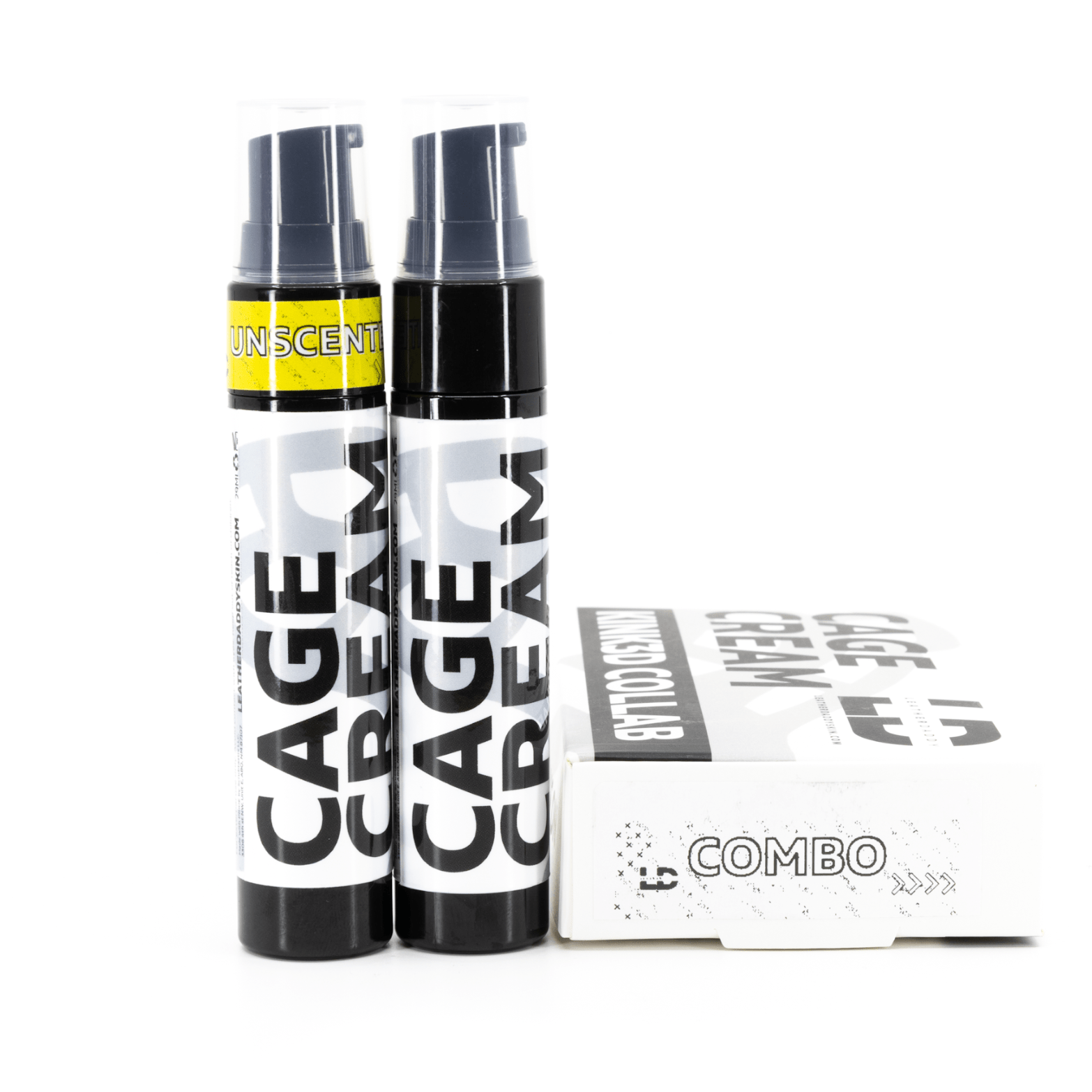 LeatherDaddy Cage Cream - A KINK3D Collab 2-Pack COMBO leatherdaddy-skin-co-lotion-moisturizer-2-pack-combo-leatherdaddy-cage-cream-a-kink3d-collab