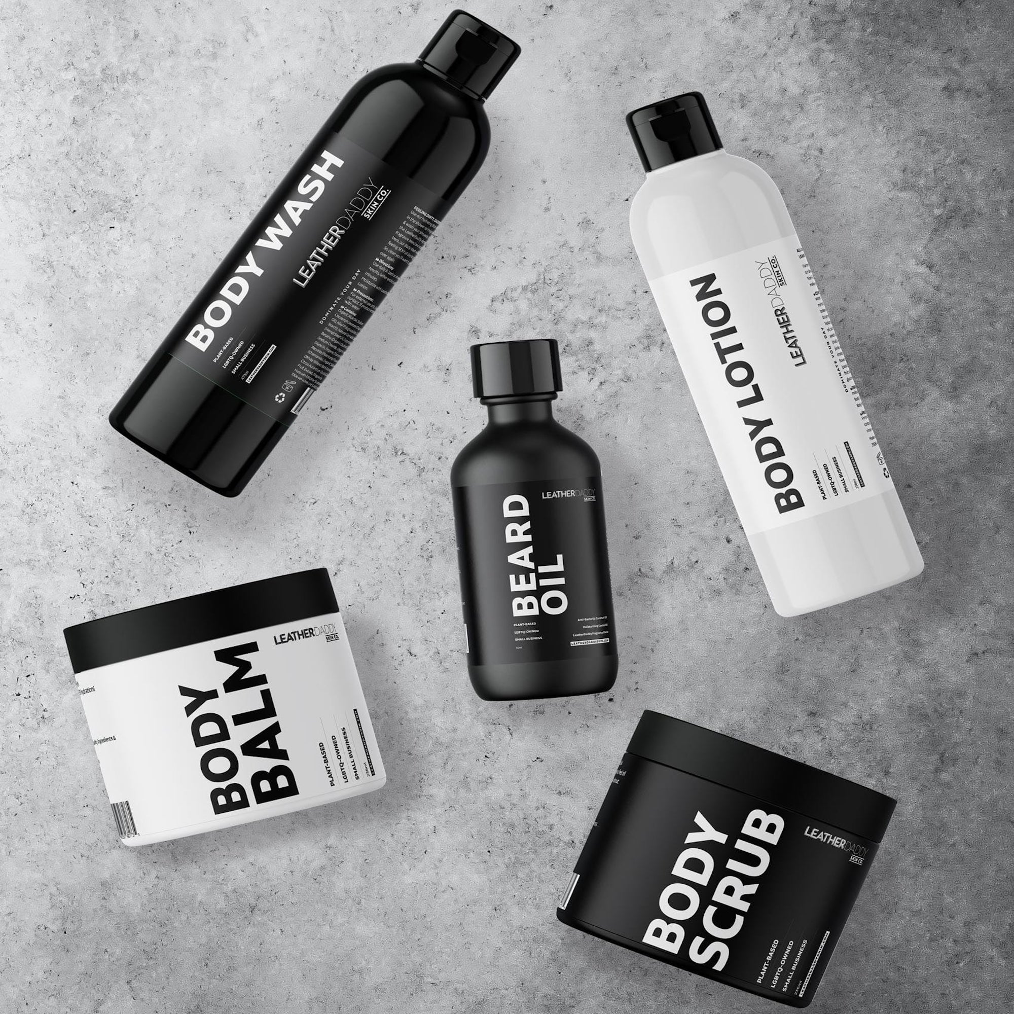 LeatherDaddy Travel Set - TSA Approved Skincare Gift Set – Pegasus Pride