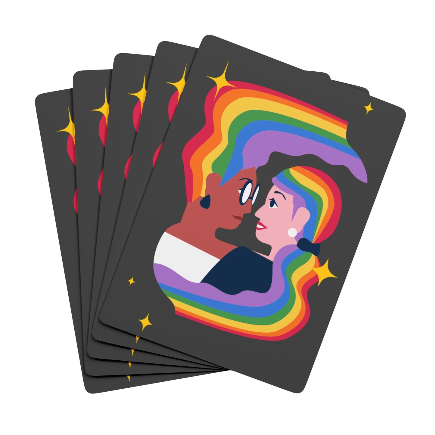 Lesbian Embrace Poker Playing Cards lesbian-embrace-poker-playing-cards-front