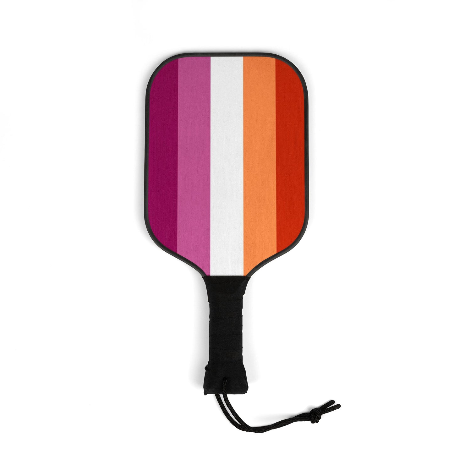 Lesbian Pride Pickleball Paddle Set with Balls lesbian-pride-pickleball-paddle-set-with-balls-single-paddle