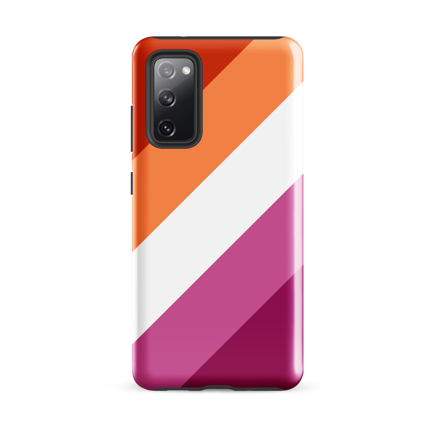Lesbian Pride Tough Cell Phone Case for Samsung Galaxy Samsung Galaxy S20 FE Lesbian lesbian-pride-tough-cell-phone-case-for-samsung-galaxy-s20-fe-front