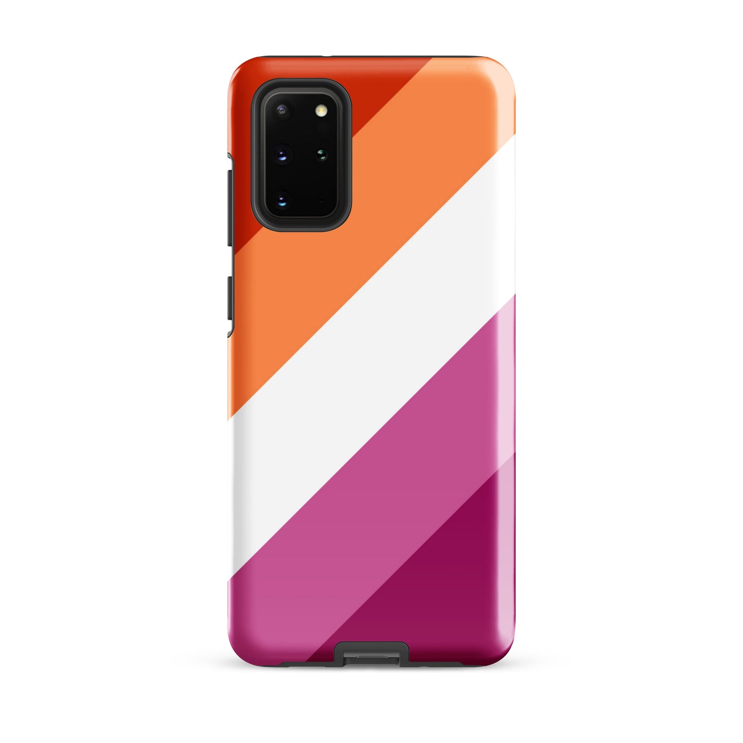 Lesbian Pride Tough Cell Phone Case for Samsung Galaxy Samsung Galaxy S20 Plus Lesbian lesbian-pride-tough-cell-phone-case-for-samsung-galaxy-s20-plus-front