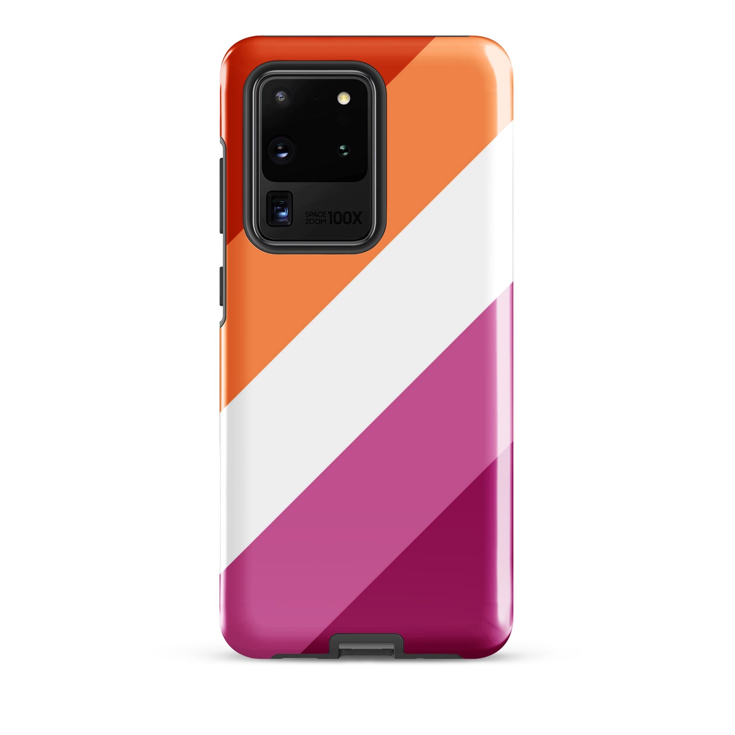 Lesbian Pride Tough Cell Phone Case for Samsung Galaxy Samsung Galaxy S20 Ultra Lesbian lesbian-pride-tough-cell-phone-case-for-samsung-galaxy-s20-ultra-front